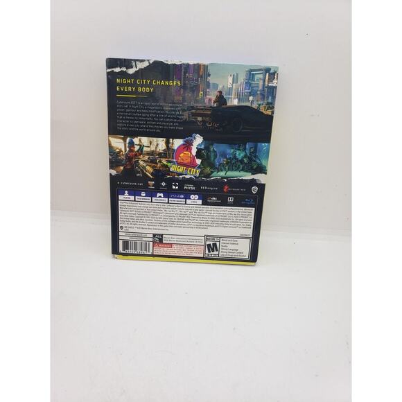 Cyberpunk 2077 Sony PlayStation 4 PS4 Game Complete 2 Discs Compendium Wroking - Picture 2 of 3